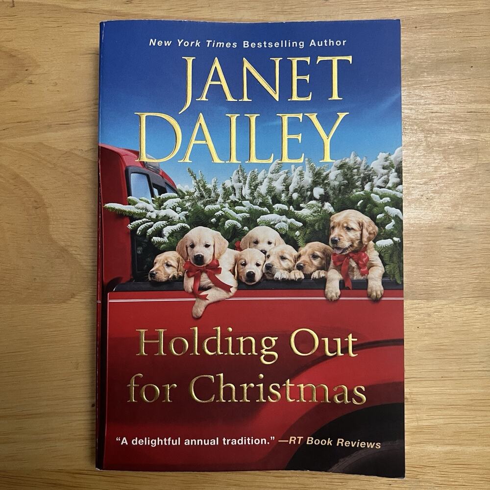 Holding Out for Christmas Paperback Novel By Janet Dailey Fiction Holiday